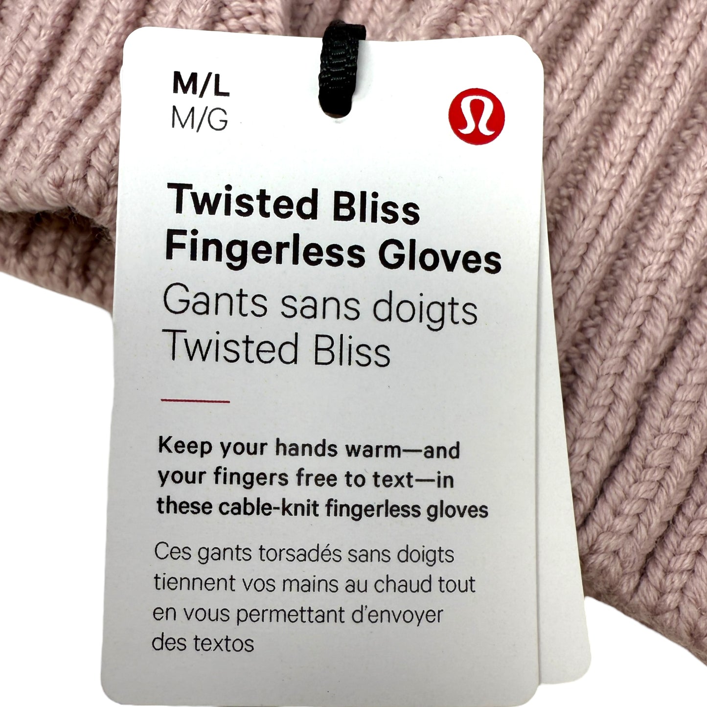 Twisted Bliss Fingerless GloveS By Lululemon