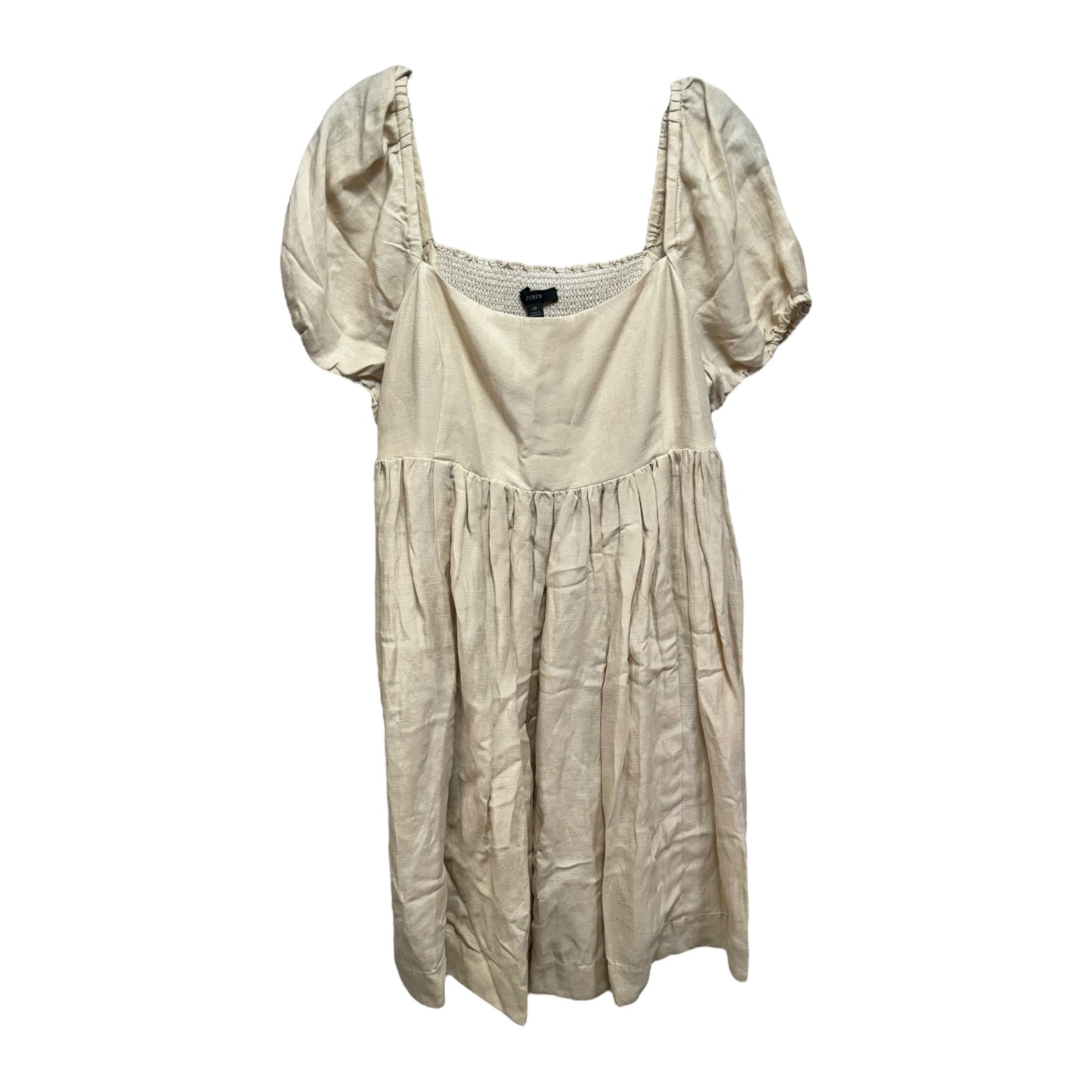 Dress Casual Short By J. Crew In Cream, Size: 16