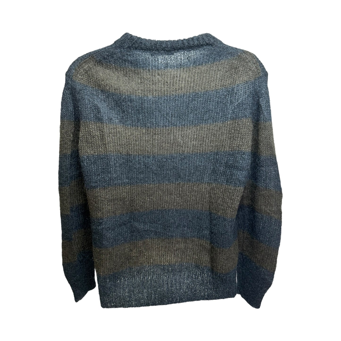 Mohair Blend Sweater By BLK DNM In Striped Pattern, Size: S