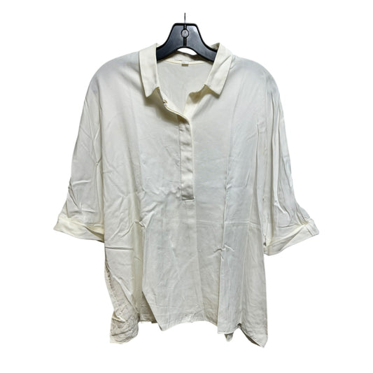 Top Short Sleeve By Cos In White, Size: S