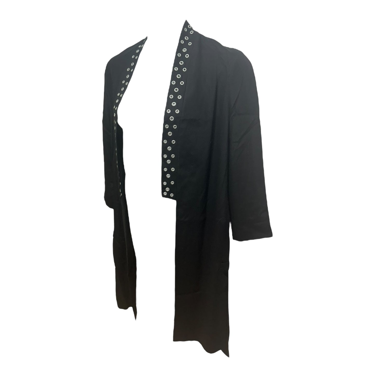 Kady Riveted Kimono Duster Designer By All Saints In Black, Size: S