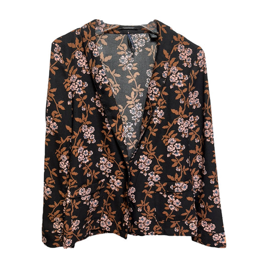 Blazer By Scotch & Soda In Floral Print, Size: M