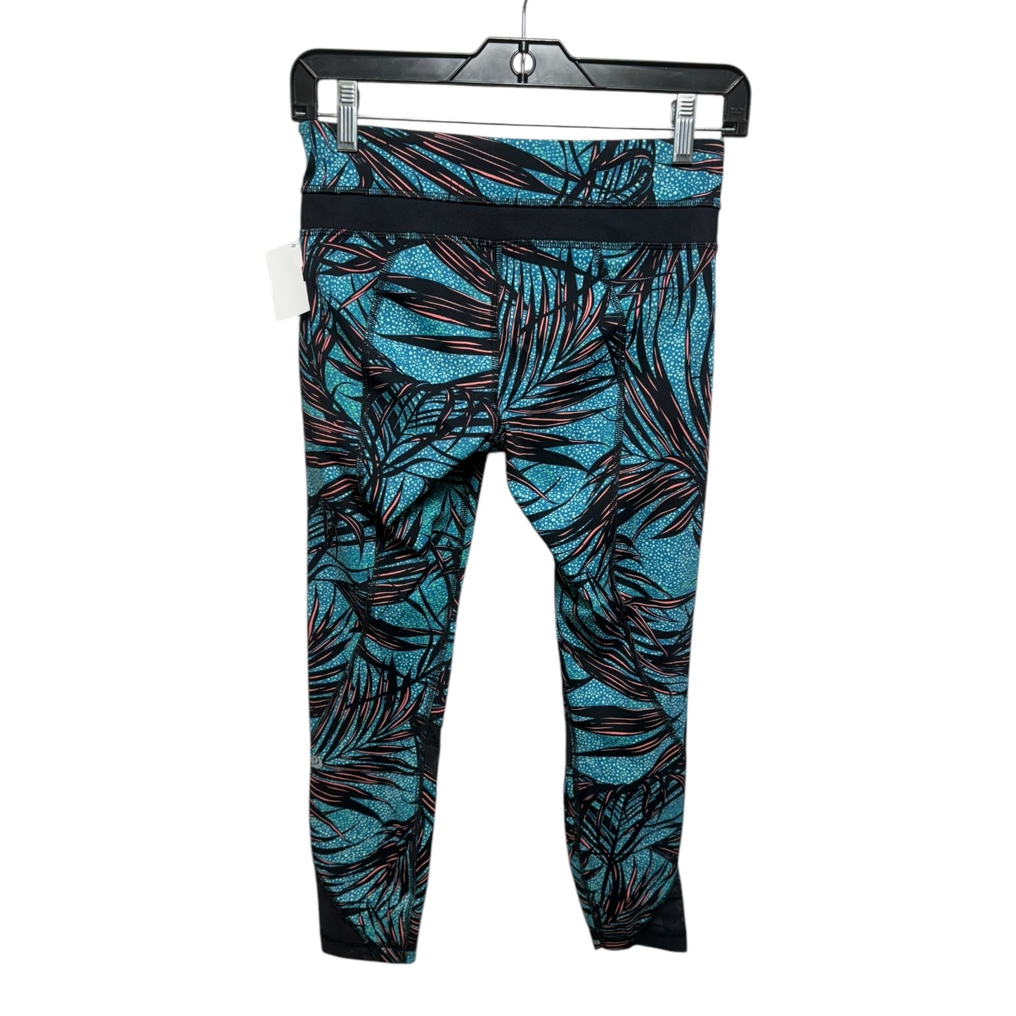 Athletic Pants By Lululemon In Tropical Print, Size: 4