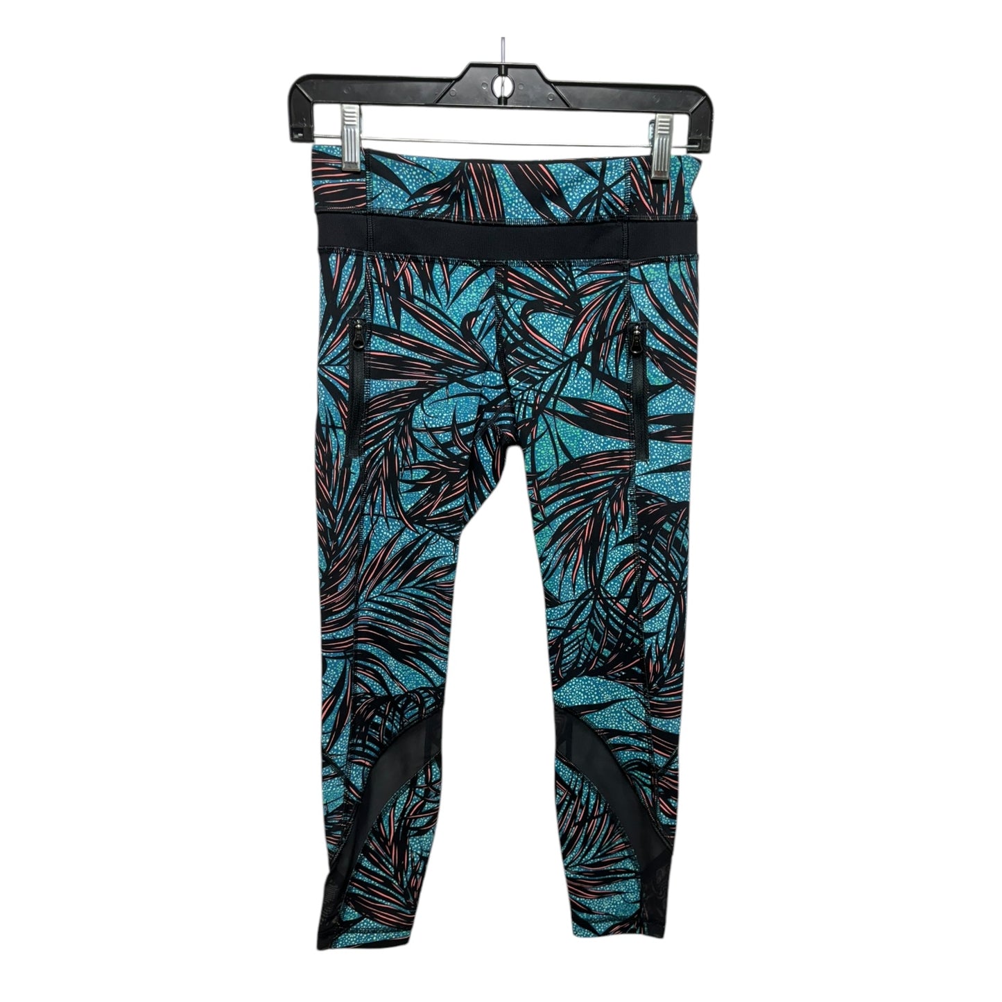 Athletic Pants By Lululemon In Tropical Print, Size: 4