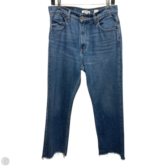 70s Crop Boot Jeans By Re/Done In Blue Denim, Size: 8/29