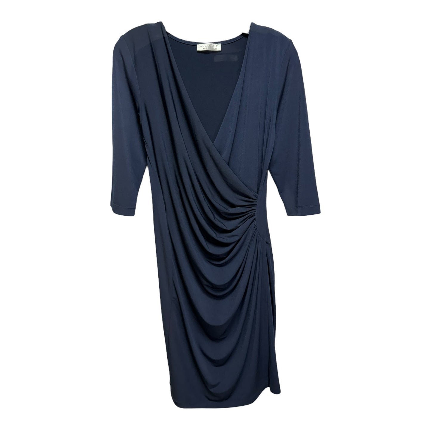 Dress Casual Midi By Anatomie In Navy, Size: M