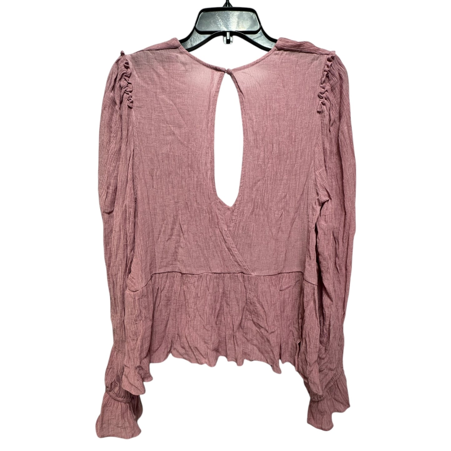 Daia Long Sleeve Top By Free People In Mountain Flower Pink, Size: L