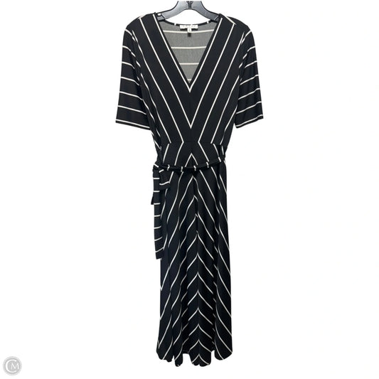 Dress Casual Maxi By Chaus In Black, Size: M