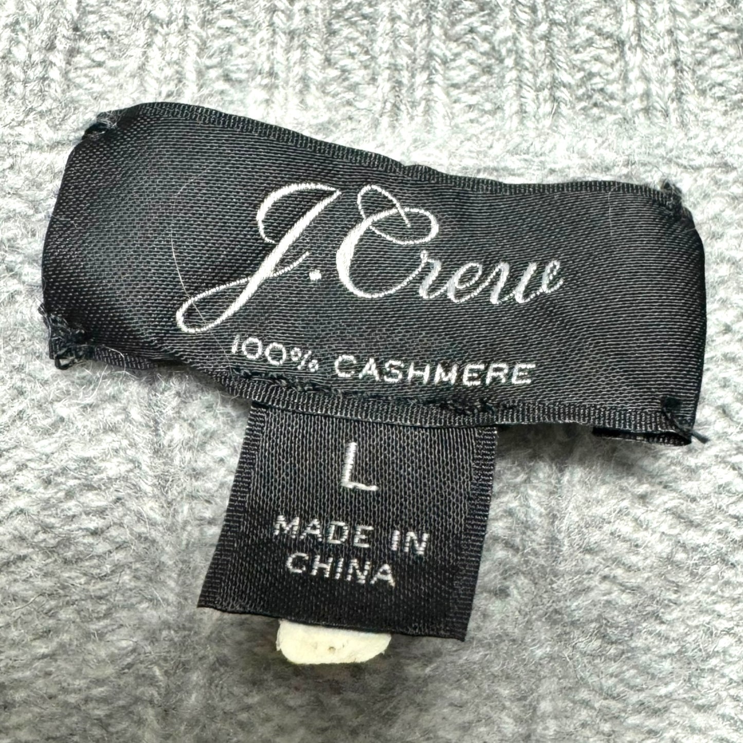 Sweater Cashmere By J. Crew In Grey, Size: L