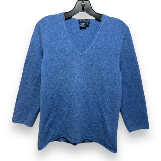 Sweater Cashmere By magaschoni In Blue, Size: L