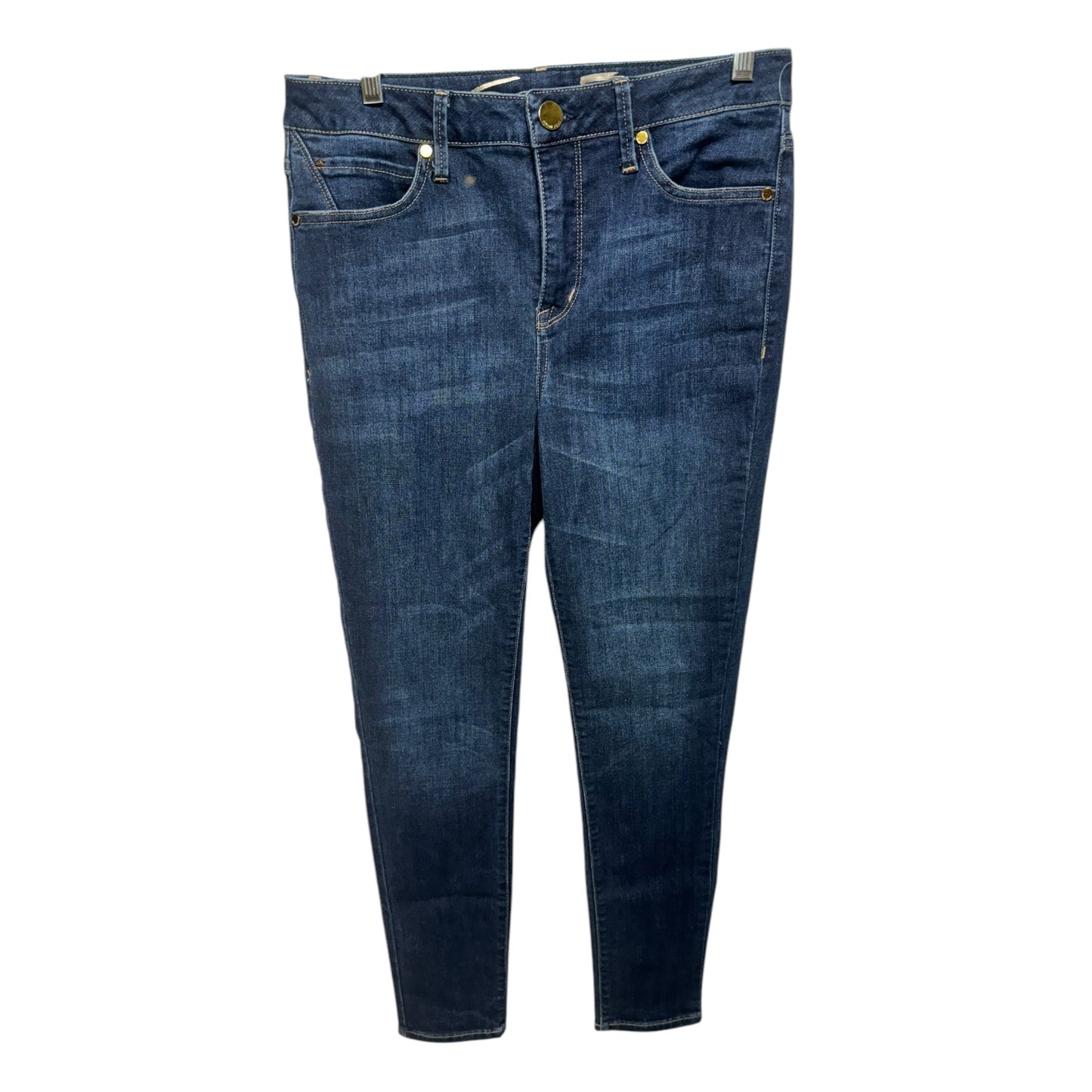 Jeans Skinny By Seven 7 In Blue Denim, Size: 6