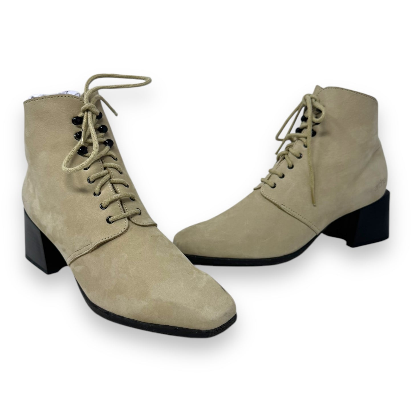 Angame Ankle Boots By Arche In Cream, Size: 8
