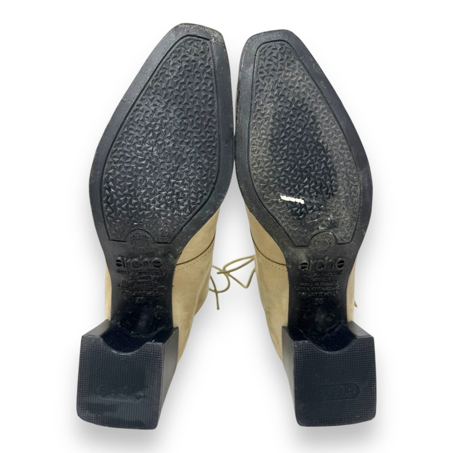 Angame Ankle Boots By Arche In Cream, Size: 8
