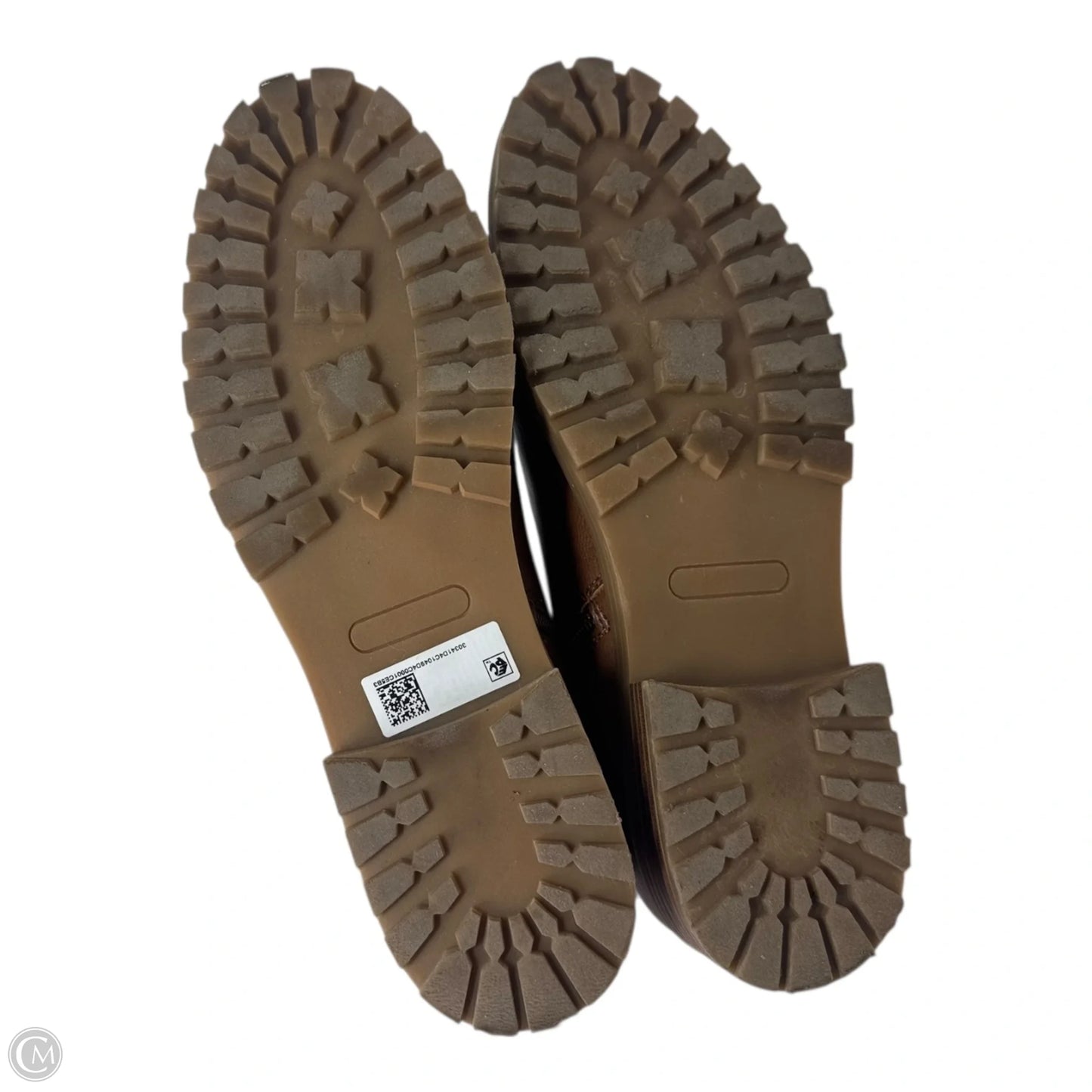 Boots Ankle Flats By Wonderly In Brown, Size: 11