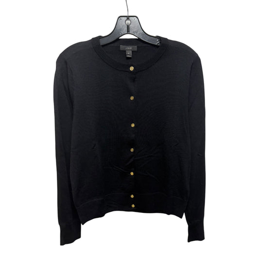 Sweater Cardigan By J. Crew In Black, Size: M