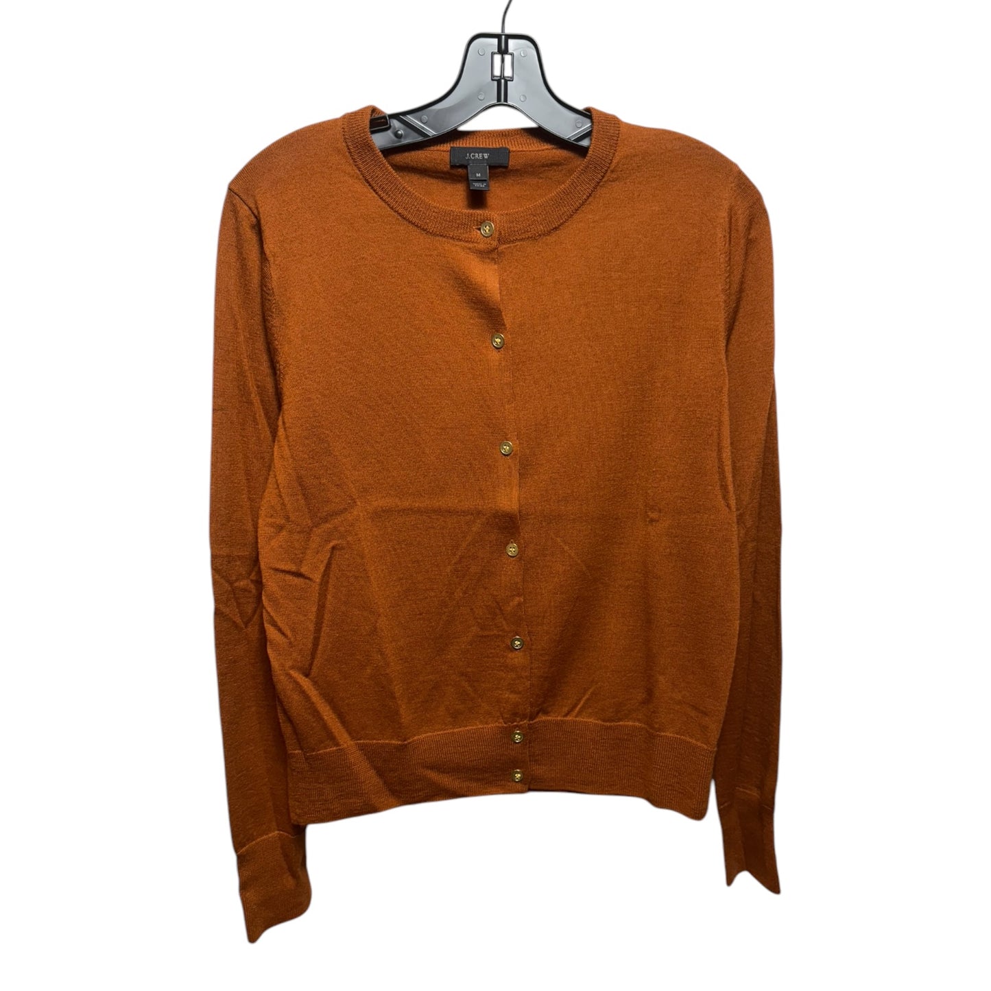 Sweater Cardigan By J. Crew In Brown, Size: M