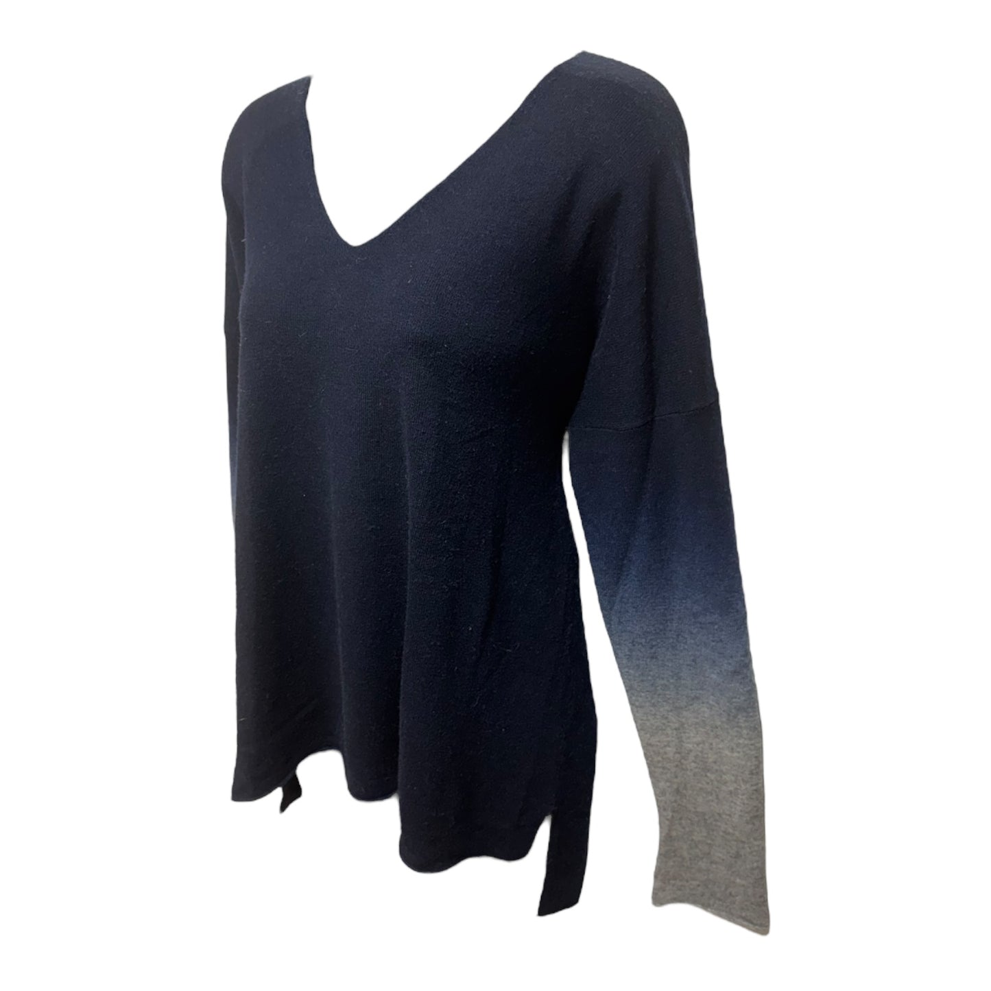 Wool/Cashmere Blend Sweater By Vince In Navy, Size: S