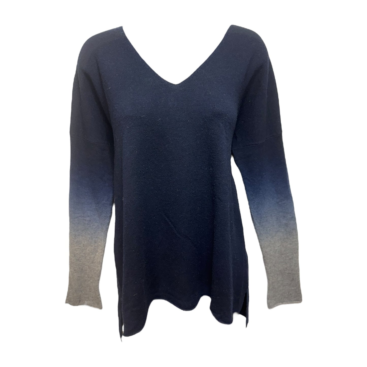 Wool/Cashmere Blend Sweater By Vince In Navy, Size: S