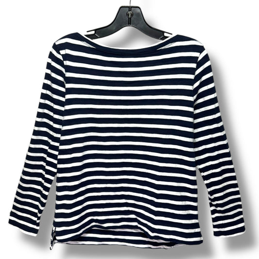 Top Long Sleeve By J. Crew In Striped Pattern, Size: S