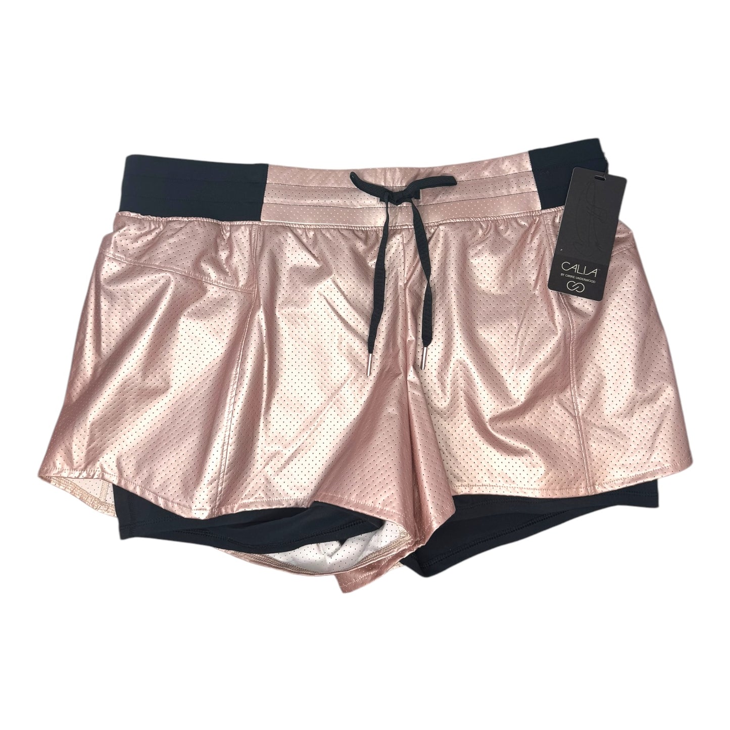 Athletic Shorts By Calia In Pink, Size: L