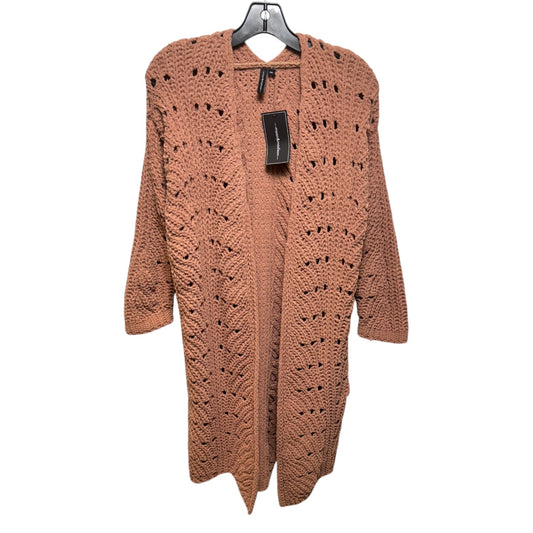 Sweater Cardigan By Moon & Madison In Brown, Size: Xs