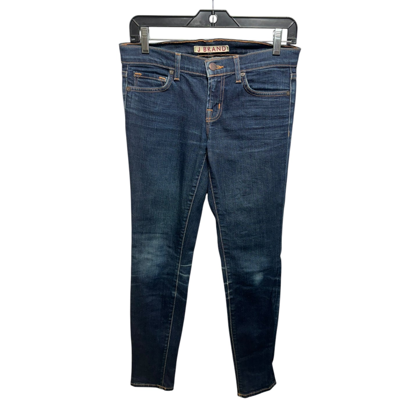 Jeans Skinny By J Brand In Blue Denim, Size: 0