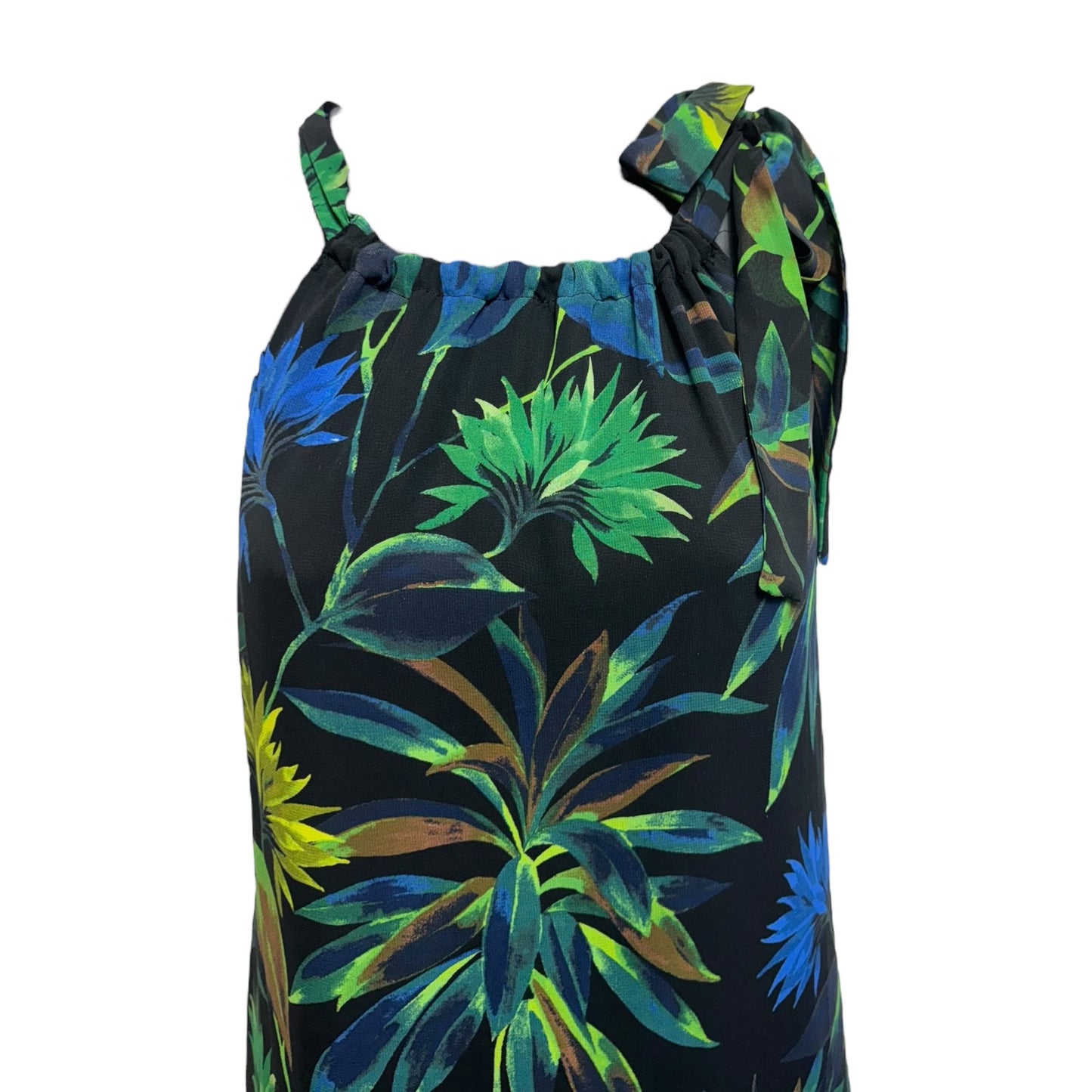 Dress Casual Maxi By Just Taylor In Tropical Print, Size: 4