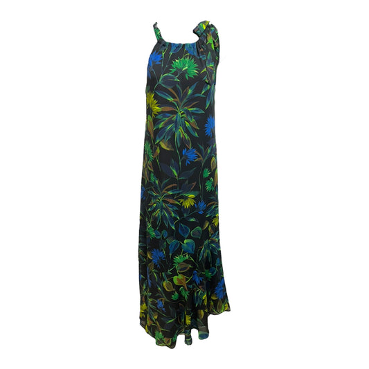 Dress Casual Maxi By Just Taylor In Tropical Print, Size: 4