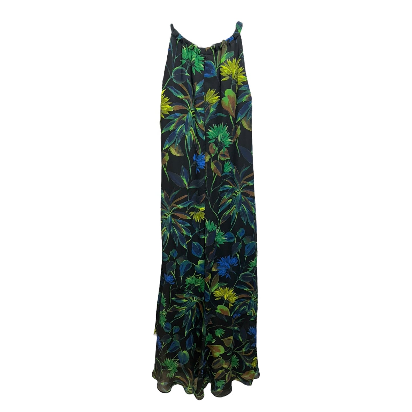 Dress Casual Maxi By Just Taylor In Tropical Print, Size: 4