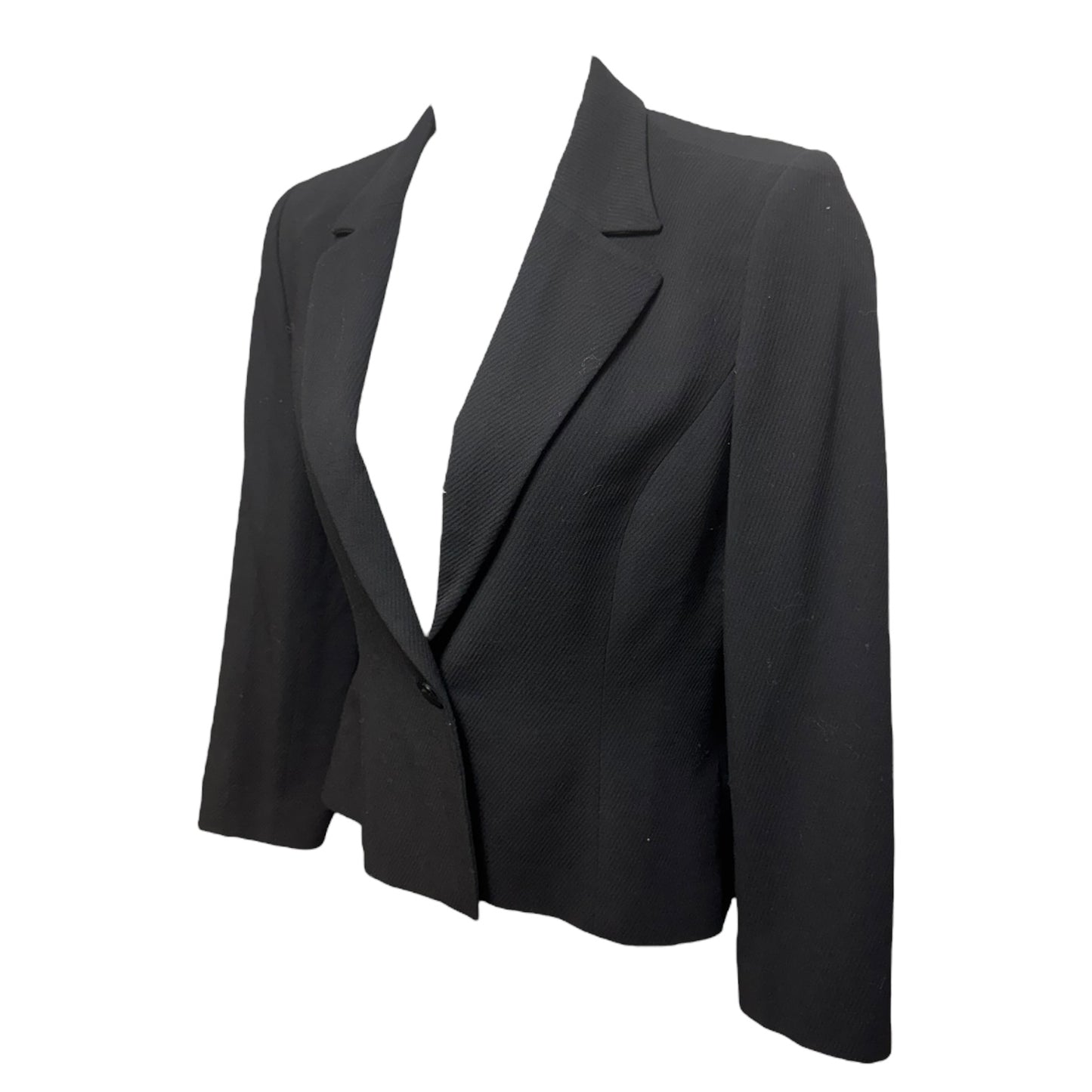 Wool Blazer By Luca Luca In Black, Size: 8