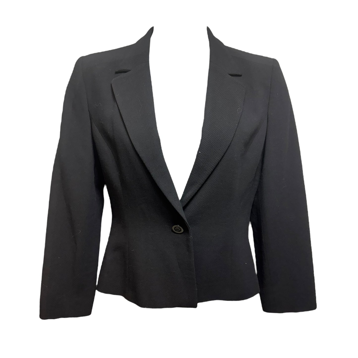 Wool Blazer By Luca Luca In Black, Size: 8