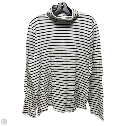 Top Long Sleeve By J. Crew In Striped Pattern, Size: 2x