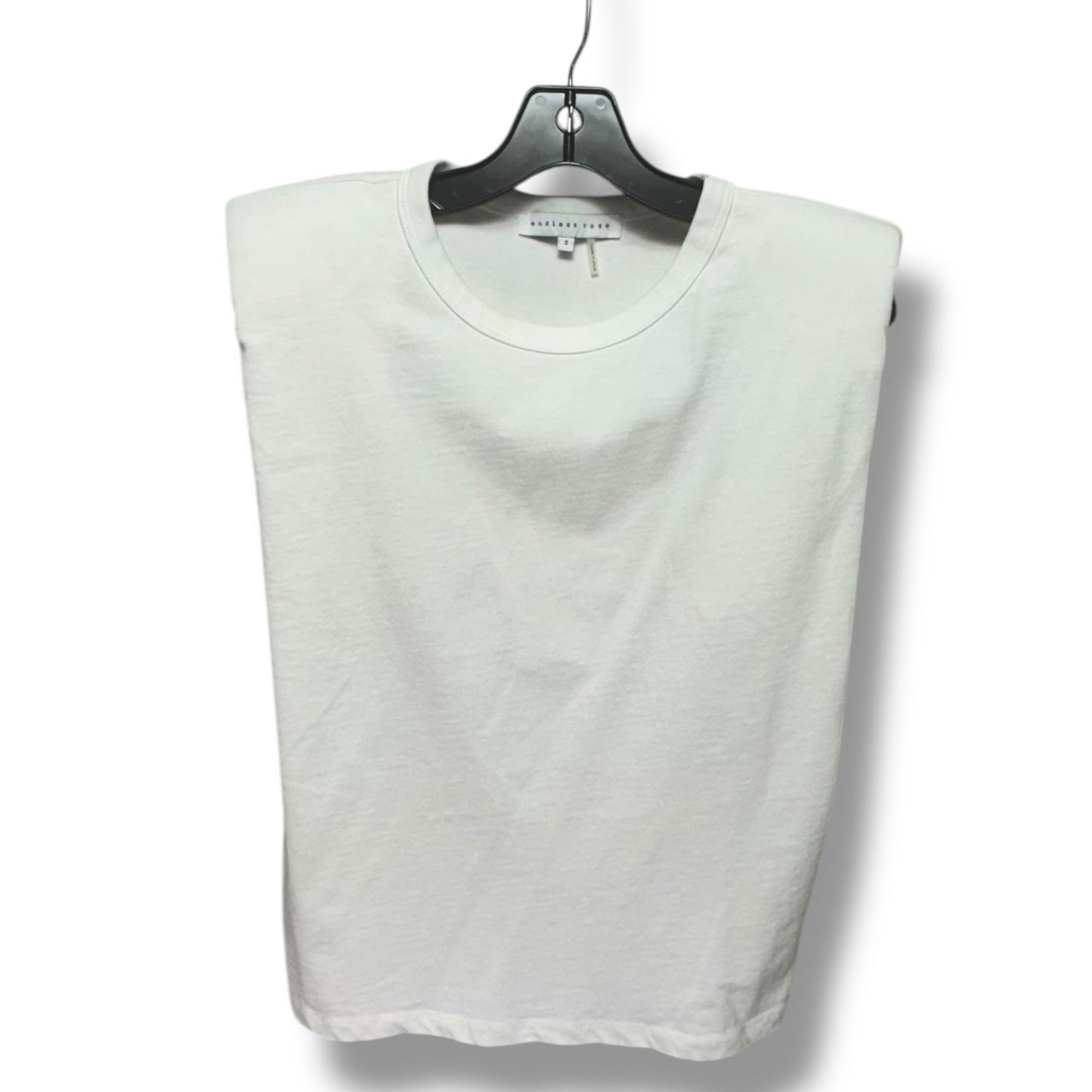 Top Sleeveless By Endless Rose In White, Size: S