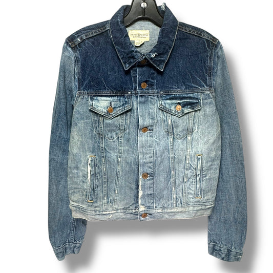 Jacket Denim By Denim & Supply By Ralph Lauren In Blue Denim, Size: L