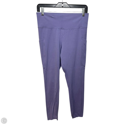 Athletic Leggings By Rei In Purple, Size: L