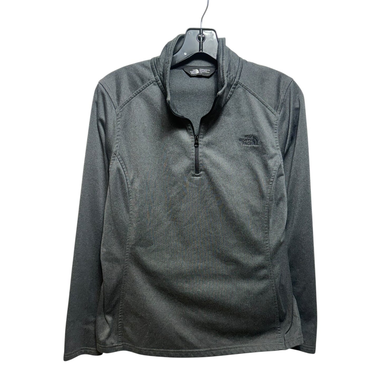 Athletic Top Long Sleeve Collar By The North Face  Size: L