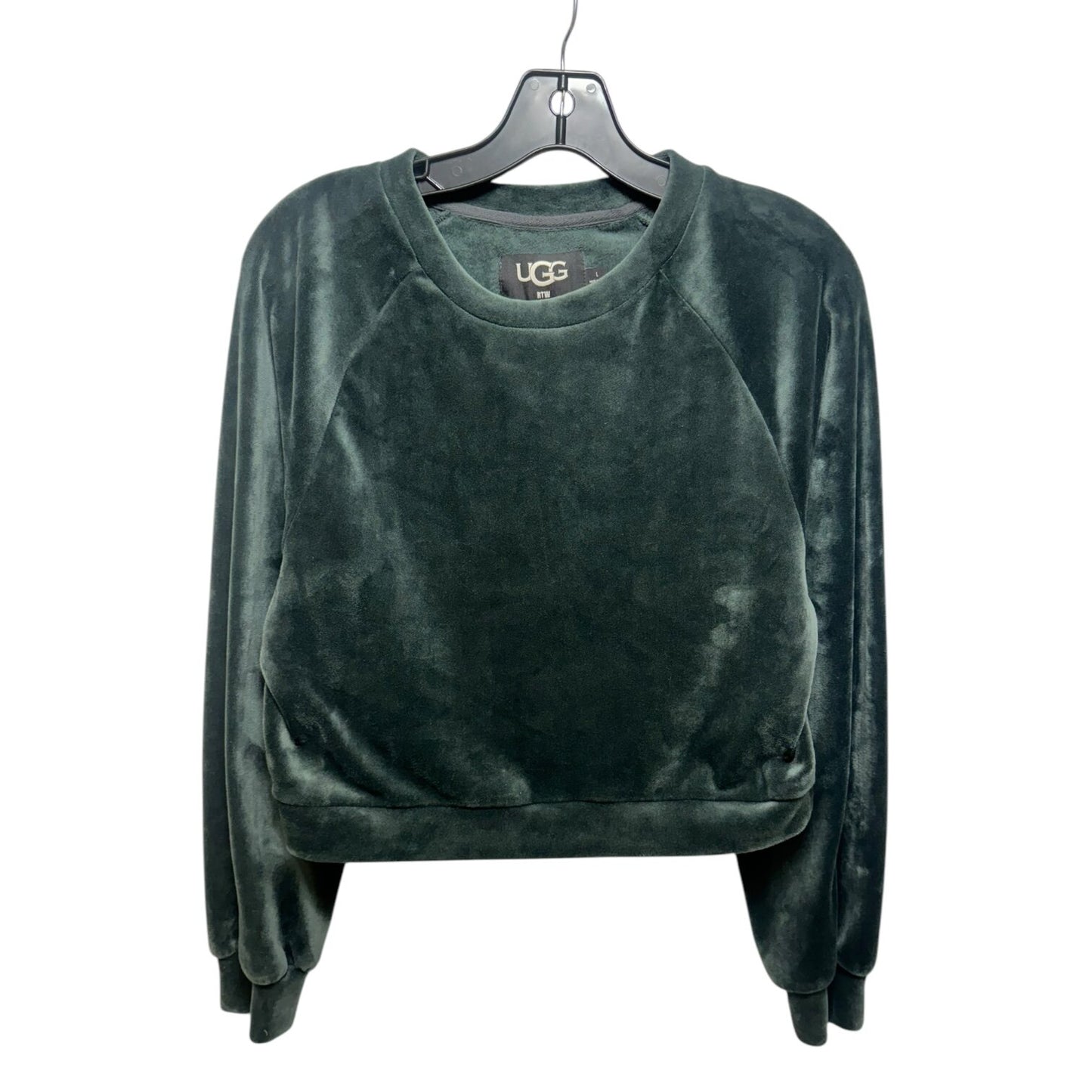 Velour Top Long Sleeve Designer By Ugg  Size: L