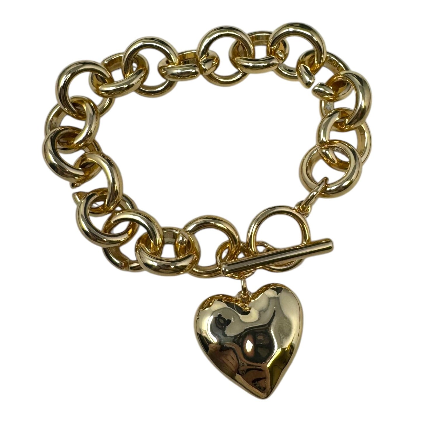 Heart Chunky Bracelet Charm By J. Crew