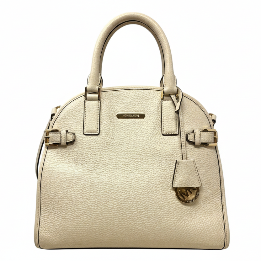 Hutton Dome Top Handle Crossbody Handbag Leather By Michael By Michael Kors  Size: Medium