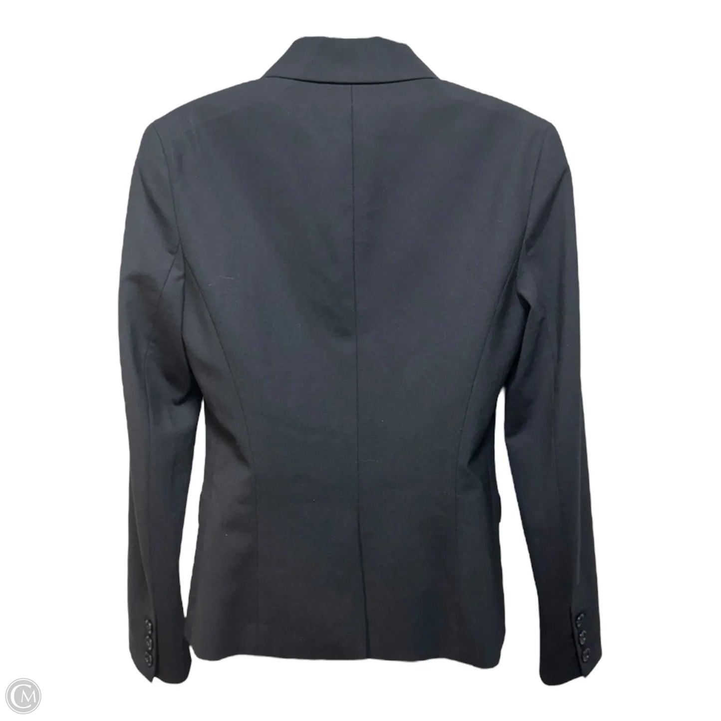 Wool Blazer By Theory In Black, Size: 4