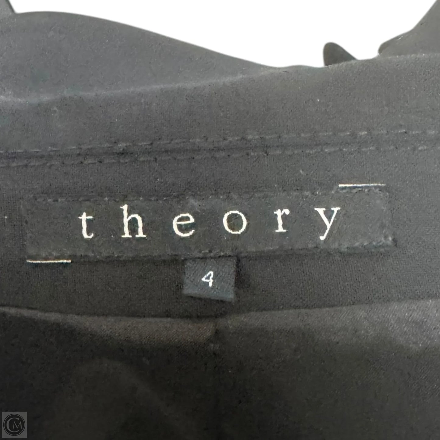 Wool Blazer By Theory In Black, Size: 4