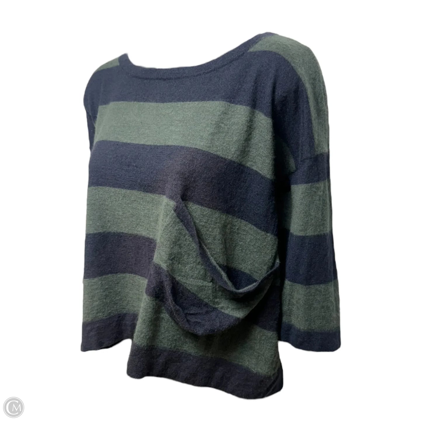 Sweater Cashmere By Autumn Cashmere In Striped Pattern, Size: S