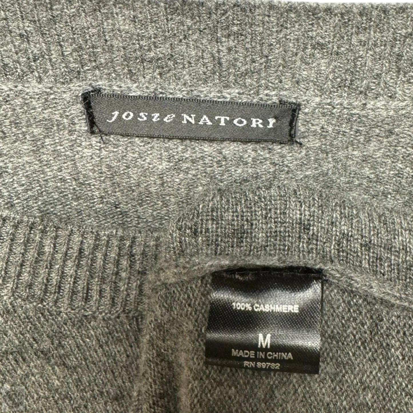 Sweater Cashmere By Natori In Grey, Size: M