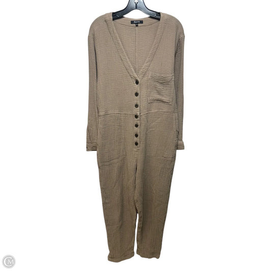 Jumpsuit By Madewell In Tan, Size: L