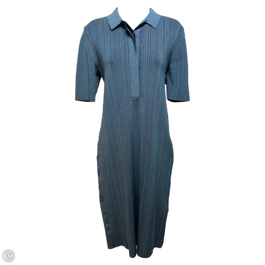 Ribbed Dress Casual Maxi By Cos In Blue, Size: S