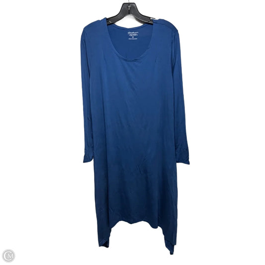 Dress Casual Midi By Gudrun Sjoden In Navy, Size: M
