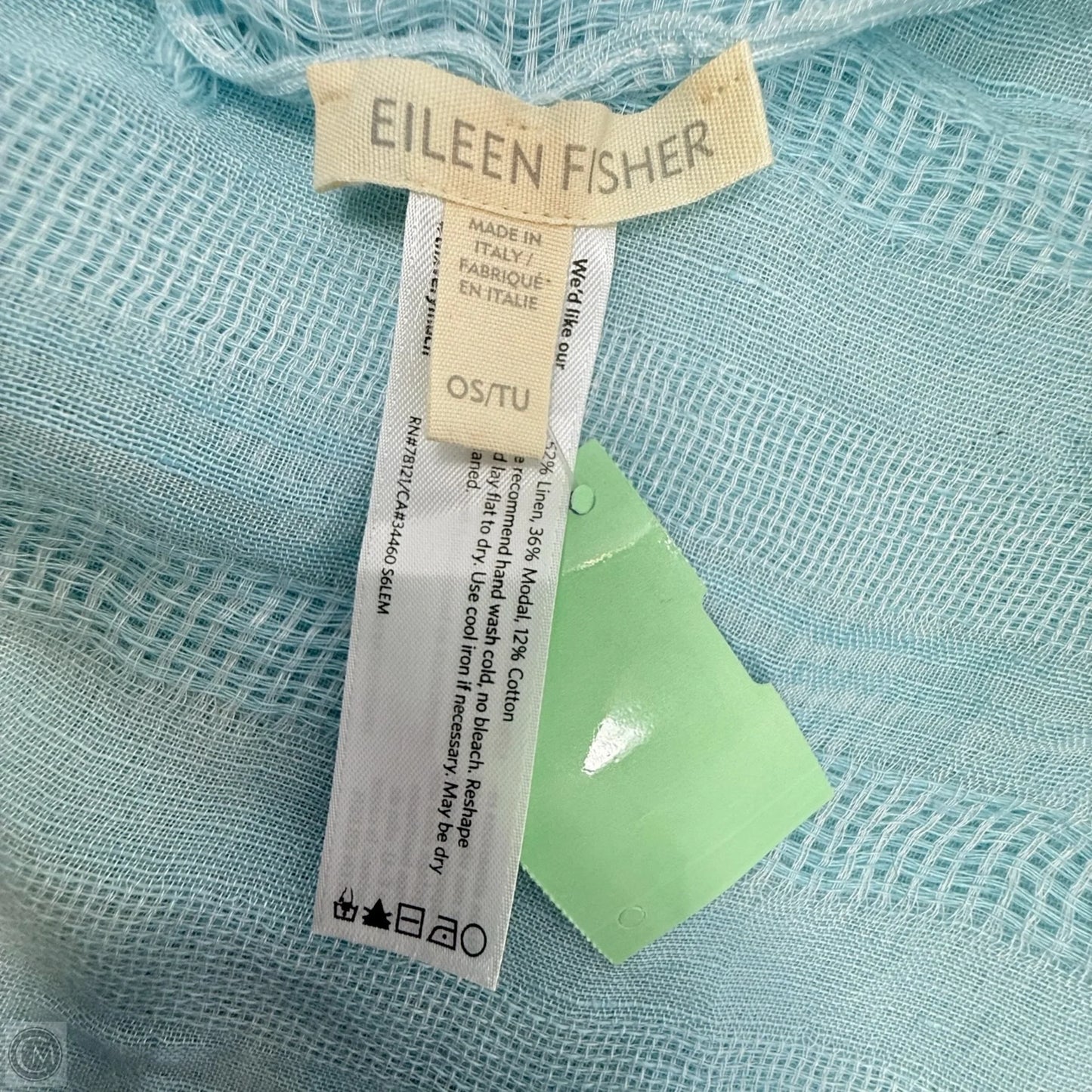 Linen Blend Scarf Long By Eileen Fisher