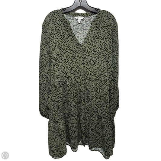 Dress Casual Short By Nine West Apparel In Green, Size: Xl