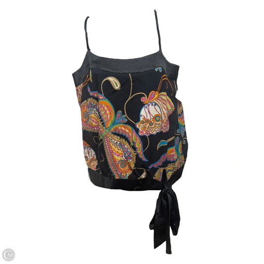 Silk Top Sleeveless By Trina Turk In Multi-colored, Size: S
