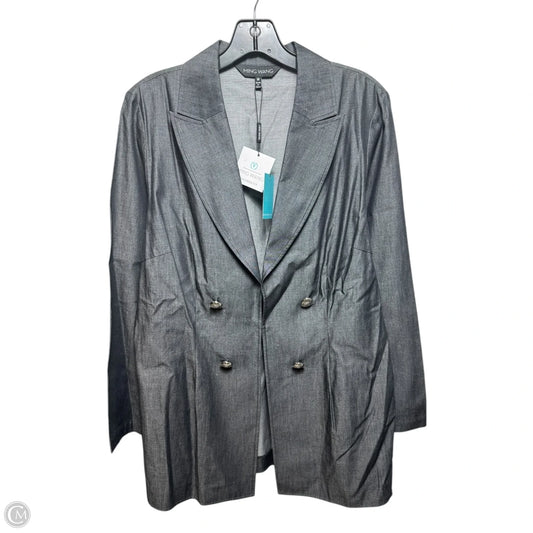 Blazer By Ming Wang In Grey, Size: M